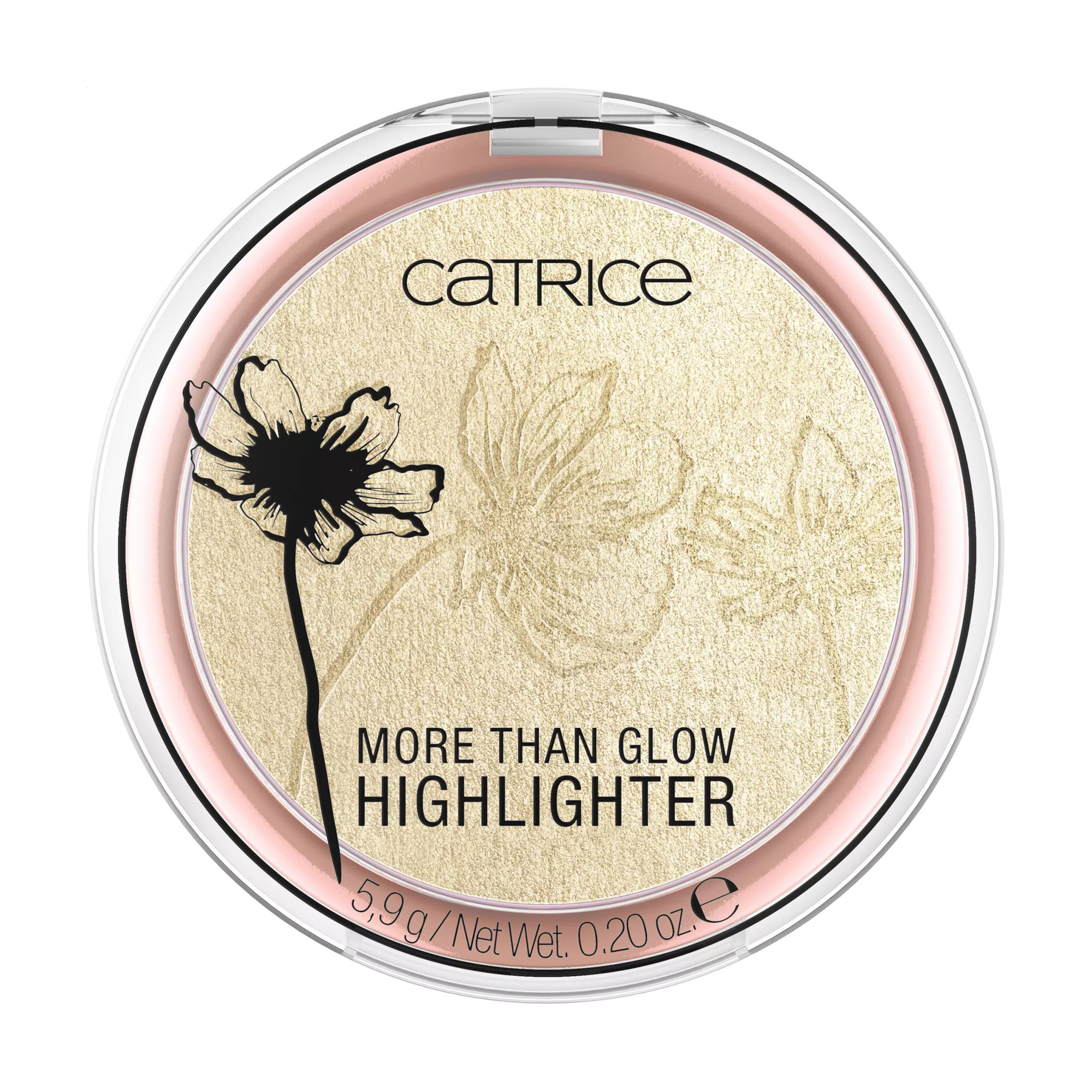 Пудра-хайлайтер для обличчя Catrice More Than Glow Highlighter, 010 Ultimate Platinum Glaze, 5.9 г